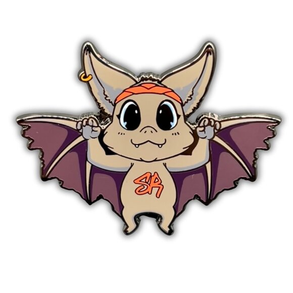 S.R. Store Bat Mascot Pin (W) - Picture 1 of 2